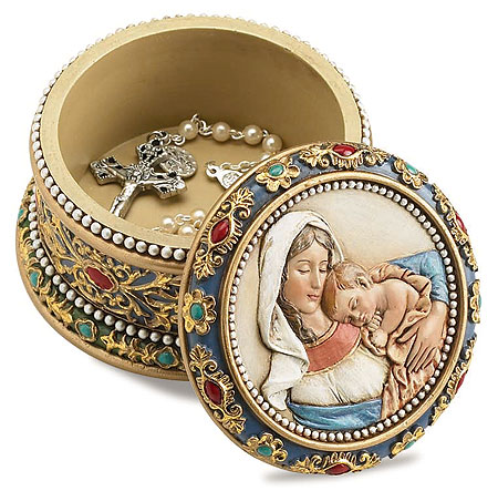 Aquamarine Rosary